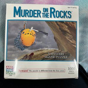 Murder on the Rocks Classic Mystery Jigsaw Puzzle - 100 Piece Puzzle
